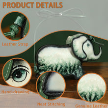 Load image into Gallery viewer, Genuine Leather Small Bag for Women Cell Phone Bag Pouch Handmade Cute Elephant Shape Fashion Shoulder Crossbody Bag