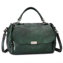 Load image into Gallery viewer, Genuine Leather Purses and Handbags for Women Vintage Handmade Leather Top Handle Shoulder Bag Crossbody Satchel Purse