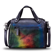 Load image into Gallery viewer, Genuine Leather Satchel for Women Handmade Vintage Crossbody Bag Shoulder Purses for Ladies