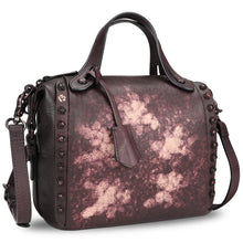 Load image into Gallery viewer, Genuine Leather Satchel for Women Handmade Vintage Crossbody Bag Shoulder Purses for Ladies