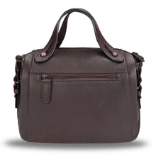 Load image into Gallery viewer, Genuine Leather Satchel for Women Handmade Vintage Crossbody Bag Shoulder Purses for Ladies