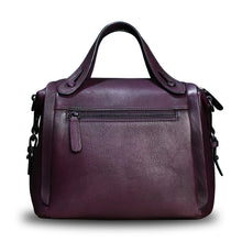 Load image into Gallery viewer, Genuine Leather Satchel for Women Handmade Vintage Crossbody Bag Shoulder Purses for Ladies
