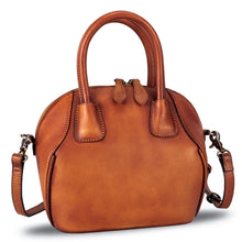 Load image into Gallery viewer, Genuine Leather Crossbody Bag Satchel Purse Leather Handbag