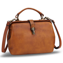Load image into Gallery viewer, Genuine Leather Small Crossbody Bag Satchel Purse Small Handbag
