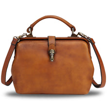 Load image into Gallery viewer, Genuine Leather Small Crossbody Bag Satchel Purse Small Handbag