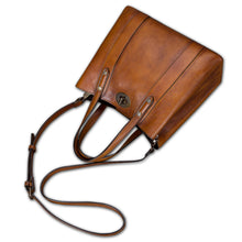 Load image into Gallery viewer, Genuine Leather Handbags for Women Satchel Purses Vintage Handmade Shoulder Bag Cowhide Top Handle Handbag Totes
