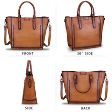 Load image into Gallery viewer, Genuine Leather Handbags for Women Totes Shoulder Bag Satchel