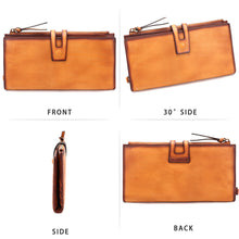 Load image into Gallery viewer, Genuine Leather Wallet for Men and Women Leather Purse