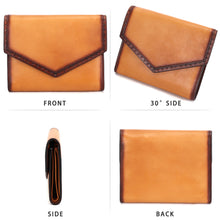 Load image into Gallery viewer, Genuine Leather Wallet for Women Small Purse