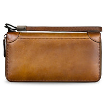 Load image into Gallery viewer, Genuine Leather Wallet Long Purse Wrist Bag