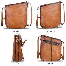 Load image into Gallery viewer, Genuine Leather Small Crossbody Bag Leather Satchel Purse