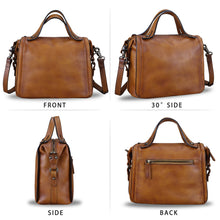 Load image into Gallery viewer, Genuine Leather Crossbody Bag Satchel Handbag Purse