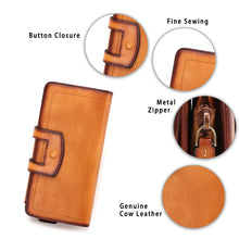 Load image into Gallery viewer, Genuine Leather Wallet for Women Purse