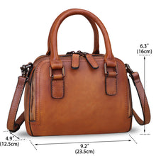 Load image into Gallery viewer, Genuine Leather Small Crossbody Bag Leather Handbag Satchel Purse