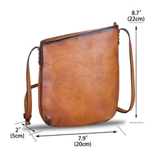 Load image into Gallery viewer, Genuine Leather Small Crossbody Bag Leather Satchel Purse