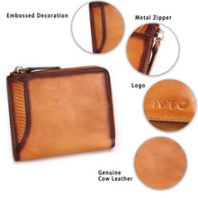 Load image into Gallery viewer, Genuine Leather Wallet for Men Small Leather Purse