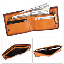 Load image into Gallery viewer, Genuine Leather Wallet for Men Leather Purse