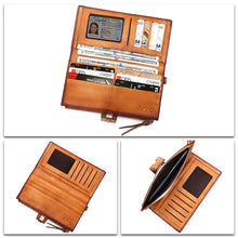 Load image into Gallery viewer, Genuine Leather Wallet for Men and Women Leather Purse