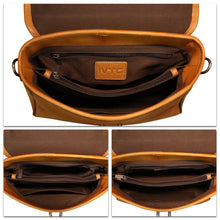 Load image into Gallery viewer, Genuine Leather Satchel Crossbody Bags for Women Handmade Vintage Top Handle Handbags Purse F8407