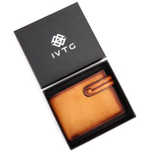 Load image into Gallery viewer, Genuine Leather Wallet Small Purse