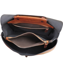 Load image into Gallery viewer, Genuine Leather Crossbody Bag Satchel Leather Tote Bag Purse