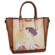 Load image into Gallery viewer, Genuine Leather Handbags for Women Totes Shoulder Bag Satchel