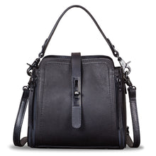 Load image into Gallery viewer, Genuine Leather Crossbody Bags for Women Vintage Handmade Satchel Purses Handbag with Removable Top-Handle Strap