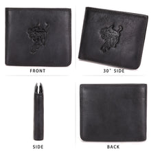 Load image into Gallery viewer, Genuine Leather Wallet for Men Leather Purse