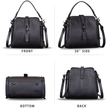 Load image into Gallery viewer, Genuine Leather Crossbody Bags for Women Vintage Handmade Satchel Purses Handbag with Removable Top-Handle Strap