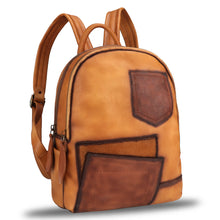 Load image into Gallery viewer, Genuine Leather Backpack for Men and Women Leather Rucksack Knapsack