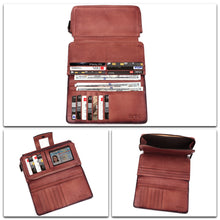 Load image into Gallery viewer, Genuine Leather Wallet for Women Purse