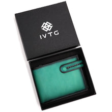 Load image into Gallery viewer, Genuine Leather Wallet Small Purse