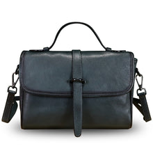 Load image into Gallery viewer, Genuine Leather Satchel Crossbody Bags for Women Handmade Vintage Top Handle Handbags Purse F8407