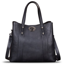 Load image into Gallery viewer, Genuine Leather Handbags for Women Satchel Purses Vintage Handmade Shoulder Bag Cowhide Top Handle Handbag Totes