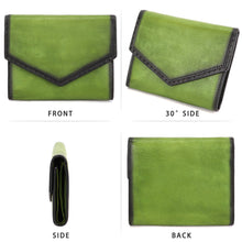 Load image into Gallery viewer, Genuine Leather Wallet for Women Small Purse
