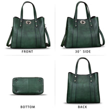 Load image into Gallery viewer, Genuine Leather Handbags for Women Satchel Purses Vintage Handmade Shoulder Bag Cowhide Top Handle Handbag Totes