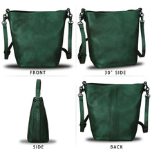 Load image into Gallery viewer, Genuine Leather Satchel Crossbody Single Shoulder Bag Purse