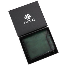 Load image into Gallery viewer, Genuine Leather Wallet for Men Small Leather Purse