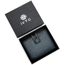 Load image into Gallery viewer, Genuine Leather Wallet Small Purse for Men and Women