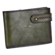 Load image into Gallery viewer, Genuine Leather Wallet Small Purse
