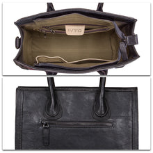 Load image into Gallery viewer, Genuine Leather Purses and Handbags for Women Vintage Real Leather Tote Bag Shoulder Bag Top Handle Satchel Purse W0739H