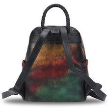 Load image into Gallery viewer, Genuine Leather Backpack Purse Leather Knapsack Rucksack