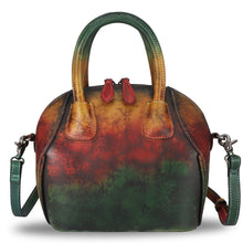 Load image into Gallery viewer, Genuine Leather Crossbody Bag Satchel Purse Leather Handbag