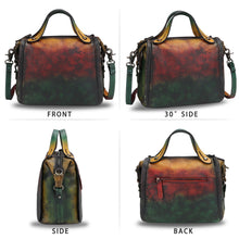 Load image into Gallery viewer, Genuine Leather Crossbody Bag Satchel Handbag Purse