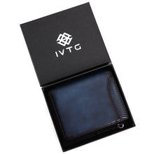 Load image into Gallery viewer, Genuine Leather Wallet for Men Small Leather Purse