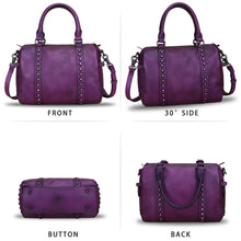 Load image into Gallery viewer, Genuine Leather Crossbody Bag Satchel for Women Handbag Purse