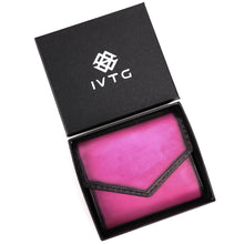 Load image into Gallery viewer, Genuine Leather Wallet for Women Small Purse