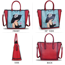 Load image into Gallery viewer, Genuine Leather Handbags for Women Totes Shoulder Bag Satchel