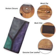 Load image into Gallery viewer, Genuine Leather Wallet for Women Leather Purse