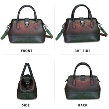 Load image into Gallery viewer, Genuine Leather Purses and Handbags for Women Vintage Handmade Real Leather Shoulder Bag Crossbody Satchel Purse with Strap
